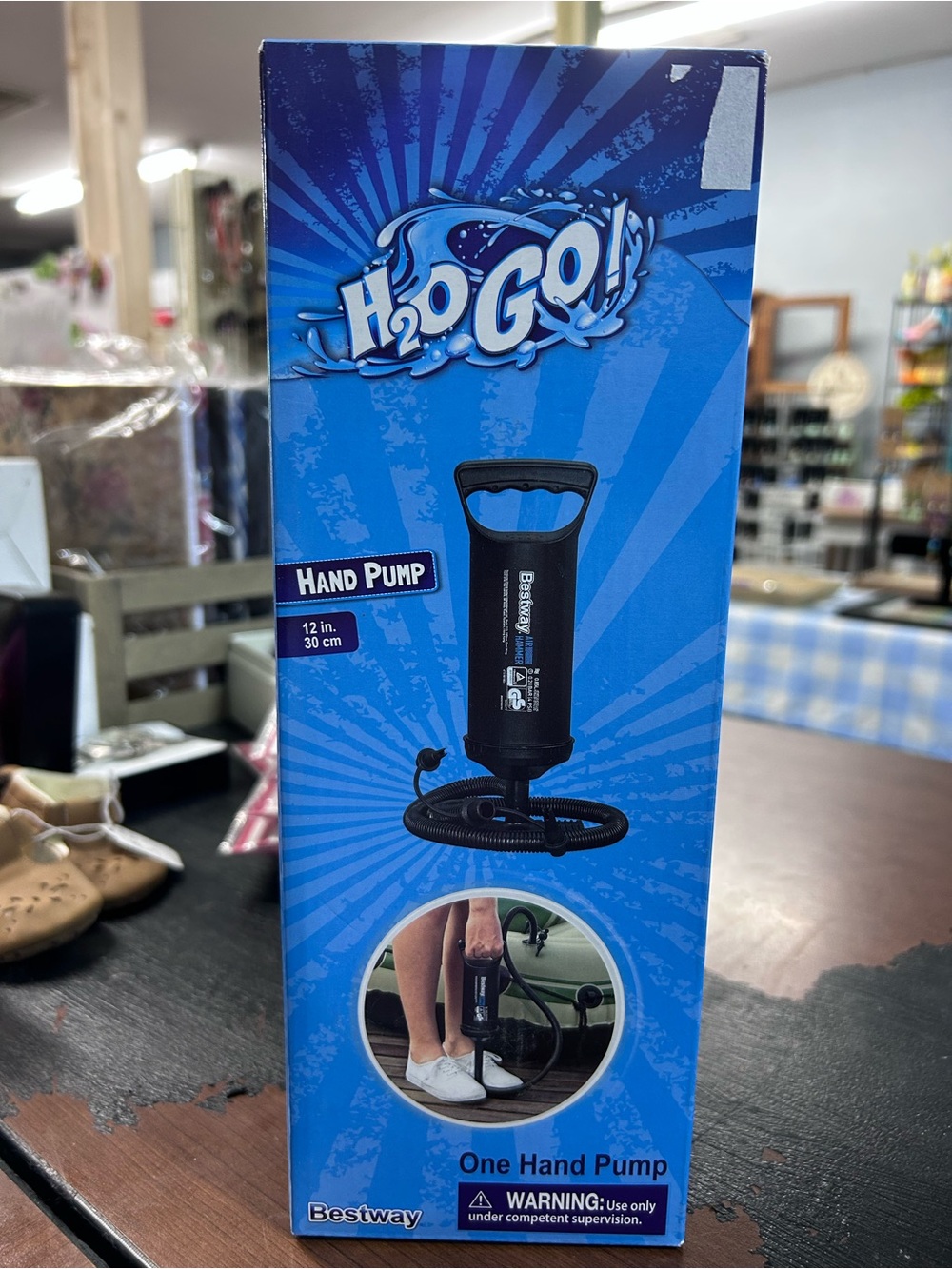 H2O GO! One Hand Pump - Blue